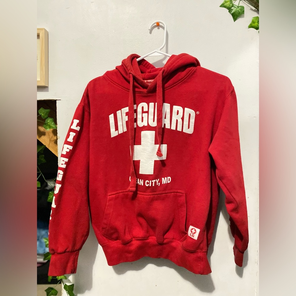 Ocean city lifeguard hoodie